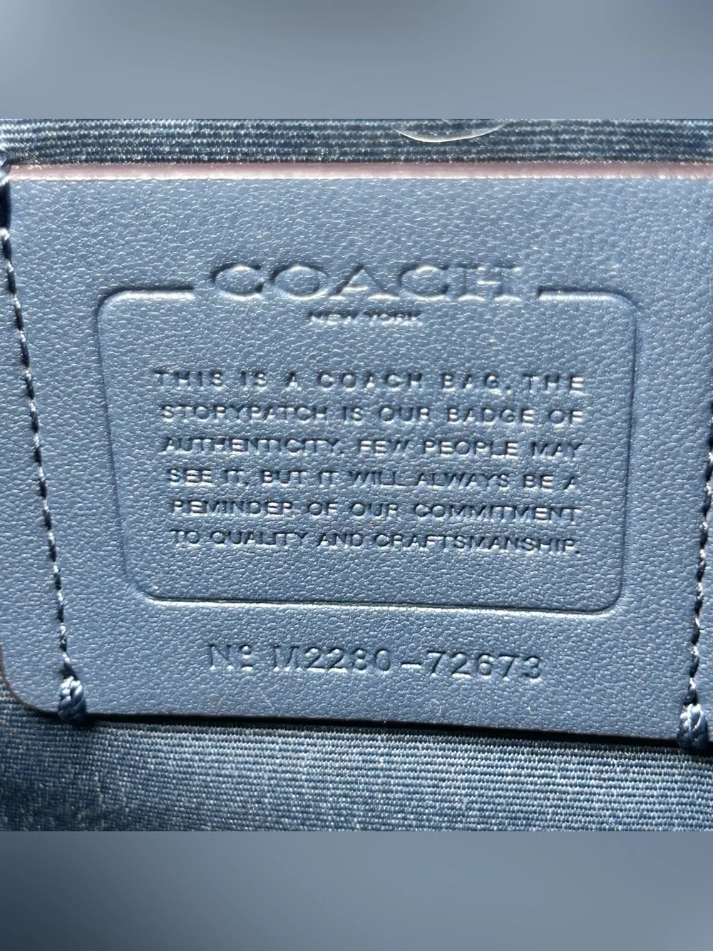 Coach Town Tote Chalk White Pebbled Leather Large Tote M2280-72673